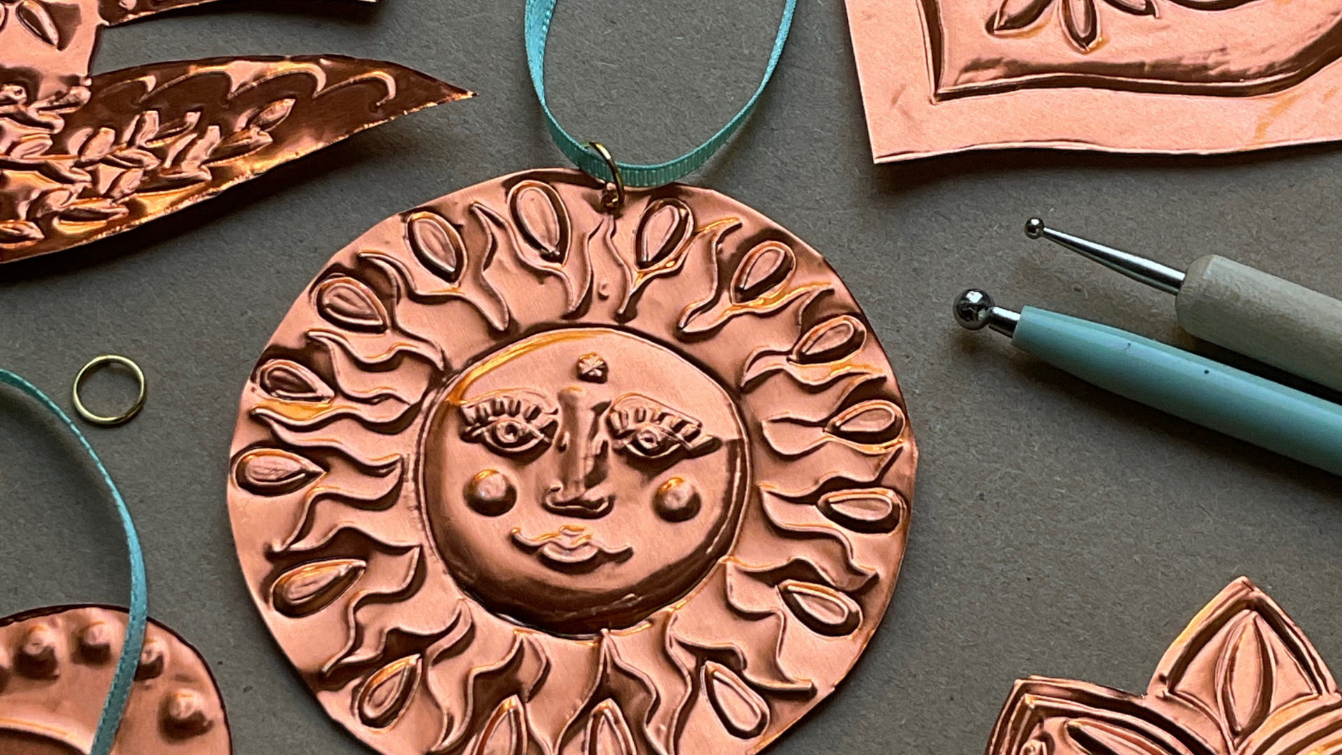 Embossed foil decoration
